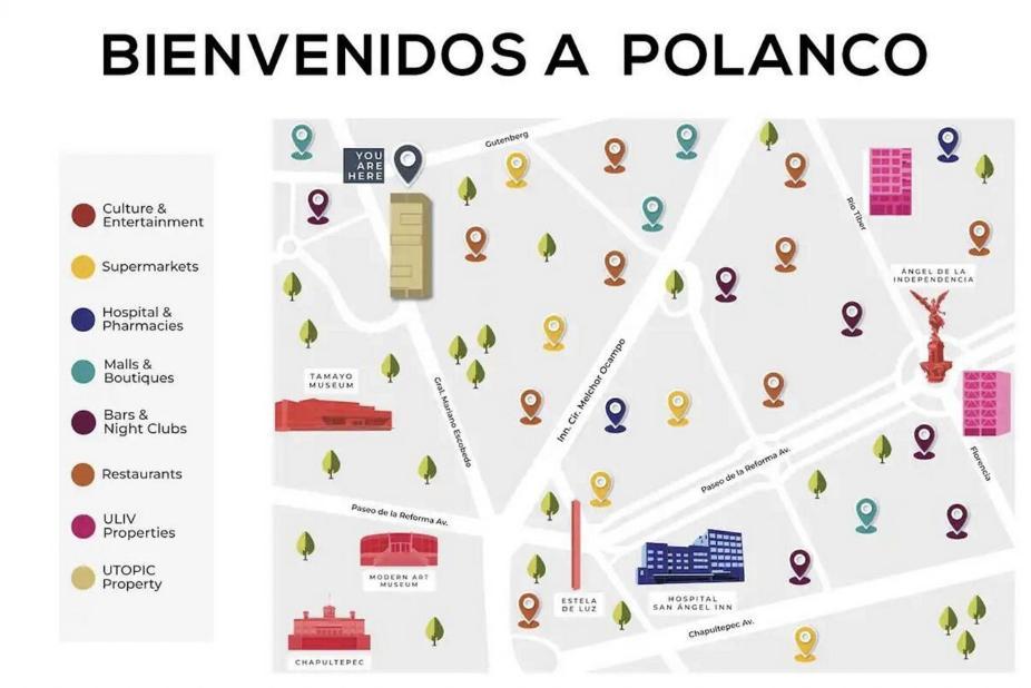 Hotel Pm Polanco เม็กซิโกซิตี้ ภายนอก รูปภาพ